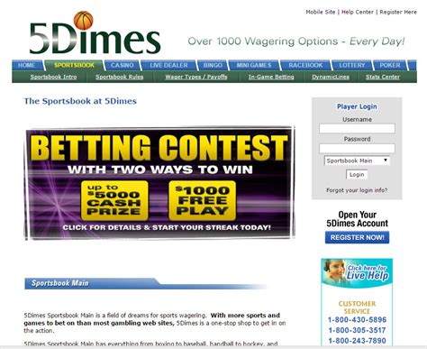 review of 5dimes sportsbook|5Dimes Review .